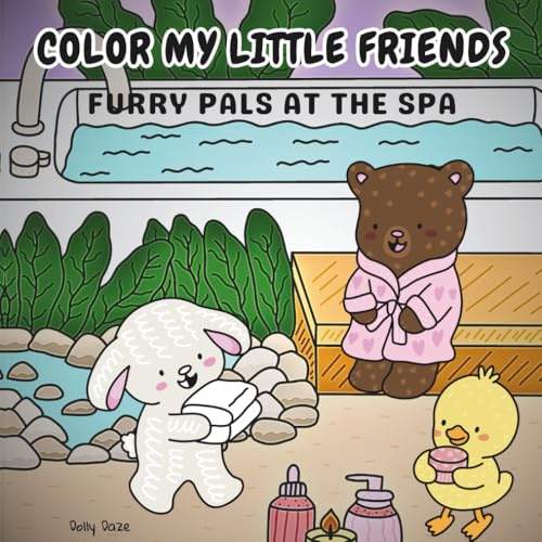 Color My Little Friends: Furry Pals At The Spa