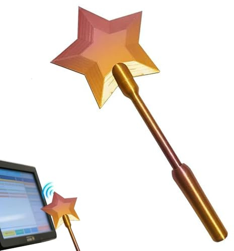 Varitas De Pago con Tarjeta De Crédito, Varitas Impresa En 3D Toque para Pagar, Porta Tarjetas Pago Sin Contacto Star Magics Wand para Raves, Bromas, Varita Mágica Tarjeta, Varita Tarjeta