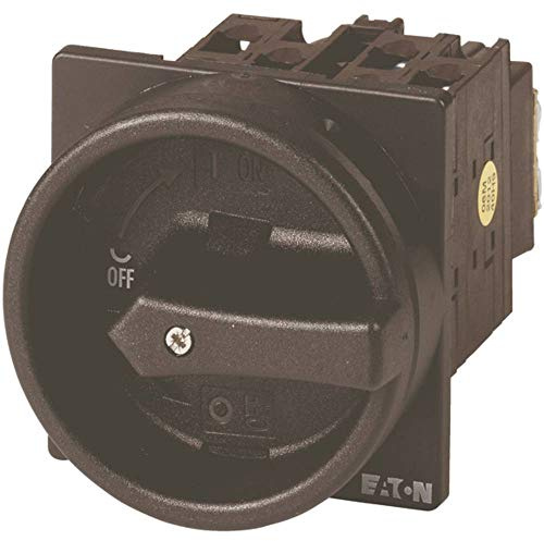 Eaton Trennschalter 2P-polig 20A Bündige Montage Schwarz IP 65 5,5kW 690V ac 1, 3-phasig