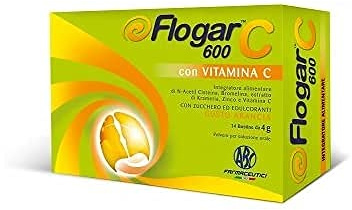 Abc Farmaceutici Supplemento Flogar C 600, 14 Bustine