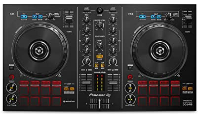 Pioneer DDJ-RB - Controllore a 2 canali per Rekordbox Dj alimentato via USB, Nero