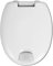 VitrA Bad 524645 WC-Sitz Haromed mit SoftClose und blauem Griff und Scharnier (C3202W)