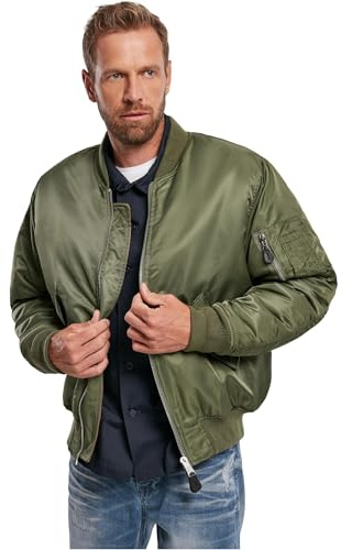 Brandit MA1 Jacket, Color: olive, Size: M