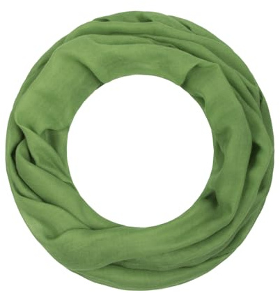 Majea Damen Loop Schal Alice – Leichter Ganzjahres-Schlauchschal schmal unifarben – 160x50cm Weicher Indoor & Büro Loop mit Viskose