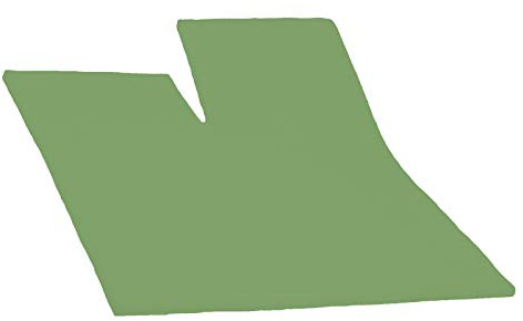 Dormisette Split Topper Spannbettlaken Boxspring Bett 180-200 x 200-220 cm (Olive, EIN Einschnitt)