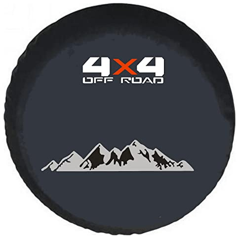 Tribones for Suzuki, Land Rover Freelander, Honda CR-V CRV Spare Tire Cover, Spare Wheel Cover, Tire Cover Protector (S Size, 205/70R15, 215/65R16)