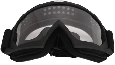 Gafas de esquí, Deportes Ciclismo a Prueba de Viento Gafas de Snowboard Bicicleta a Prueba de Polvo Gafas para Hombres Mujeres Moto de Nieve esquí Patinaje (Lente Transparente)