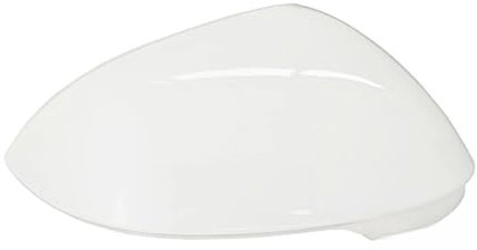 Außenspiegel Spiegelkappen Für Golf 8 MK8 2020-2023 Auto Seite Spiegel Abdeckung Rückspiegel Gehäuse Kappen Automotive Zubehör Trim Auto Spiegelgehäuse (Farbe : White Pair with Hole)