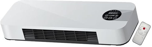 Condizionatore da parete, riscaldatore a parete, riscaldatore elettrico, aria condizionata, doppio uso, telecomando per riscaldamento interno, combinazione ventilatore per studio e bagno