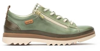 Pikolinos Zapatos Mujer Cordones Y Cremallera Vigo Cuero