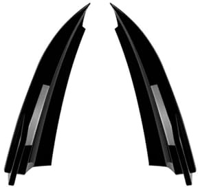 SQOFJDF Auto Heckflügel Für Mercedes Für Benz C-Klasse W204 Für AMG Linie 2008-2014 Hinten Lip Spoiler Anti-kollision Körper Stoßstange Schutz Heckspoiler(Schwarz glänzend)