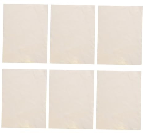FONDOTIN 6 Sheets Pottery Cloth for Clay Modeling Rim Smoothing DIY Crafting Soft Absorbent Reusable Pottery Tools and Clay Artists
