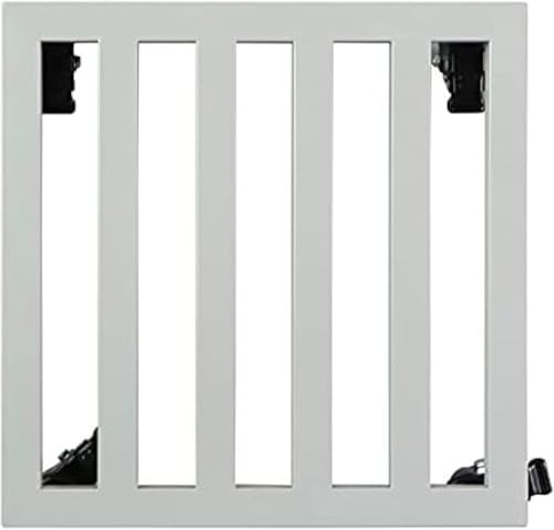 Portapiante Quadrato per Carrello per Piante in Metallo con Ruote Rack per Vasi da Fiori in Ferro per Impieghi Gravosi su Rulli Carrello per Vasi per Piante Carrello per Vasi per, Silver, 35 * 35cm