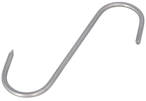 Stubai Gancho para Carne S 160 mm, Acero Inoxidable, Centimeters