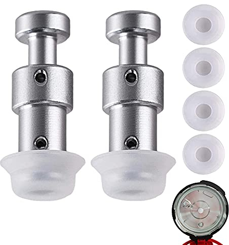 Régulateur de pression Cuisinière Soupape de sécurité Flotteur Scellant, 2 pièces Joint de soupape à flotteur for pièces de rechange instantanées avec 6 joints d'étanchéité for Duo 3, 5, 6 Qt Duo Plus