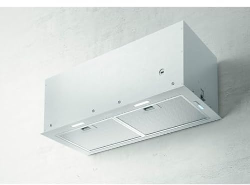 Elica FOLD-GR-80 80 cm Integrated Cooker Hood - Grey - For Ducted/Recirculating Ventilation