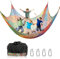 MENAYODA Red de escalada para parque infantil, resistente red de protección de doble capa para niños, estructura de escalada, columpio, red de escalada para niños, red de protección contra caídas para