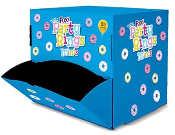Burtons Fox's Mini Party Rings Biscuits Pack 40