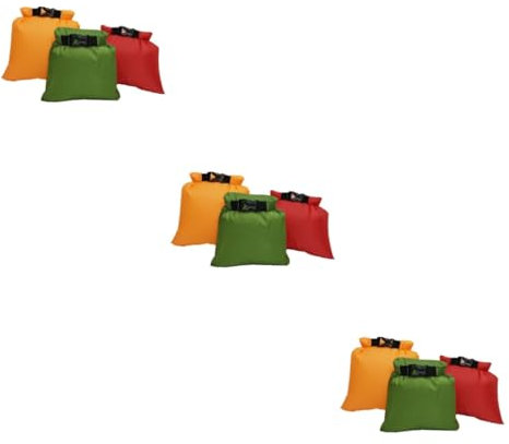 VANZACK 3 Stück 3 1 Ankerboje schwimmender Trockensack wasserdichte Bojen leichte wasserdichte Tasche Schuhe für Wasser Surfersalbe trocknungsbeutel drybags Schwimmen Schwimmen Schwimmboje