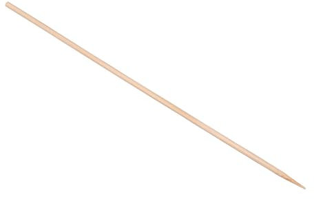 Schaschlikstäbchen, Grillspieße, unbehandeltes Holz, Natur, 200 mm lang, 1000 Stück