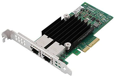 Tarjeta de Red Gigabit LAN de 2 Puertos X550 T2 PCIe 10Gbps para Servidores Industriales de Escritorio