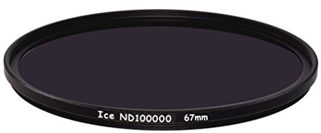 Ice ND100000 Optischer Glasfilter, Neutraldichte, 16,5 Stop, ND 100000 (67 mm)