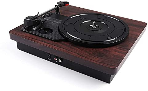 ASerZenith Giradischi fonografo Giradischi in Vinile Giradischi in Vinile Giradischi fonografo Serve Un Amplificatore di Potenza Esterno Lettore Tablet Grammofono d'Epoca