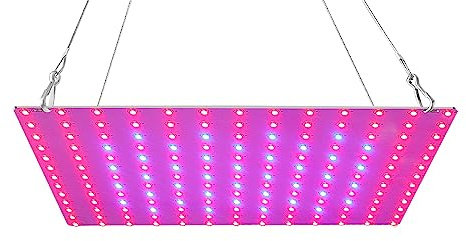 Snnozy LED Grow Light Rosso Blu spettro completo 81 LED Grow Lampade LED Pannello Grow Light per Piante Grasse Serra idroponica Pianta d'appartamento Fiore Crescita Vegetativa