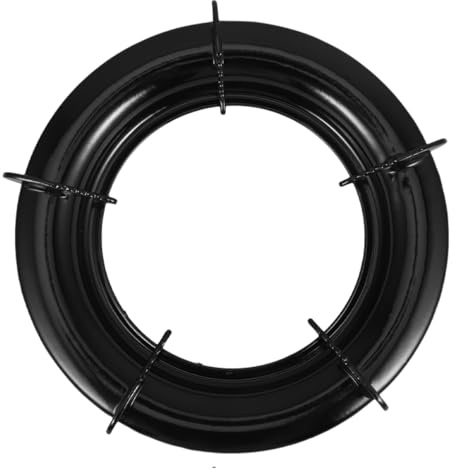 GETAJGHSD Rejilla para Wok de Acero Inoxidable para Estufa de Gas, Soporte Antideslizante Resistente, Compatible Fogones Domésticos y Comerciales, Reposaplatos de Cocina, Unidad Única