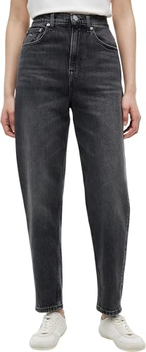 Tommy Jeans Mom Jean Uh TPR Bi0187 Co Dw0dw21812 - Fuselé - Conique - Femme