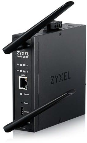 Zyxel WiFi 7 BE5000 Punto de Acceso Inalámbrico | Diseño Industrial Robusto | Doble Radio 4 Flujos | Instalación Flexible | Gestión en Aplicación Nebula, Nube, Controlador o Independiente [IAP500BE]