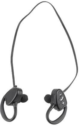 LUCKDANO Écouteurs à Conduction Osseuse IPX8 étanches sans Fil 5.0 à Oreille Ouverte avec Suppression du Bruit pour la Natation, la Course à Pied, Le Cyclisme, la Gym, Les Sports (Black)