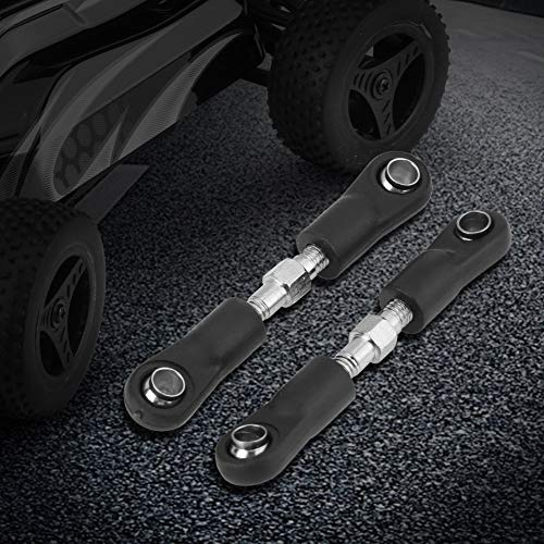 ZAICOLER RC Steering Rod Servo Link Turnbuckle Linkage for ZD 1:16 Model Car, Flexible and Precise, Easy to Install, for RC Enthusiasts, Plastic + Metal, 2pcs/set (ZD 6051 steering gear rod (pack of