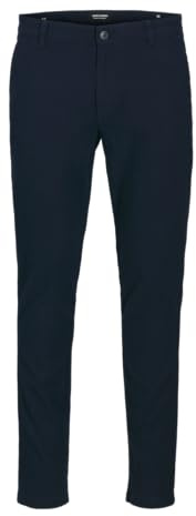 Jack & Jones Homme Jpstmarco Jjbowie Sa Noos Pantalon, Bleu (Navy Blazer Navy Blazer), 32W / 30L EU