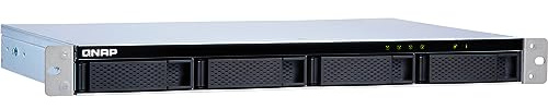 Qnap TL-R400S 4 Bay Rackmount JBOD Speichergehäuse - Hochleistung & Kurze Tiefe