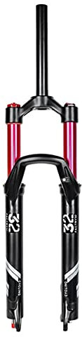 VPPV Aluminiumlegierung MTB Federgabel 26 Zoll Federweg 140 mm Zugstufeneinstellung, 1-1/8 Fahrrad Vordergabel 27,5 29 Zoll Scheibenbremse Zum MTB Radfahren Zubehör