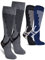 Frostfighter Herren Thermo Kniestrümpfe (4X Paar) Winter Ski Vollfrottee Innenfutter (43-46)