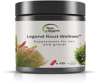 Legend Root Wellness Lot de 25 engrais pour plantes d'aquarium 125 pièces