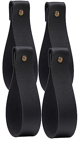 Amosfun 4 Stück Pu Gardinenstangenhalter Wandhaken Multifunktional Für Bad Küche Schlafzimmer Boho Stil Wandbefestigung Handtuchhalter