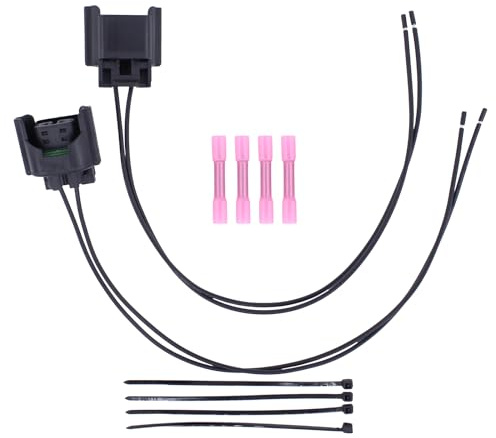 Scheinwerfer Stecker Kabelsatz Nebelscheinwerfer Anschlussstecker Kabelbaum Hauptscheinwerfer Anschluss Adapter Kabel Lampensockel Buchse Reparatursatz für A1 8X A3 8P A4 B8 8K A4 B7 8E Avant A4 B6