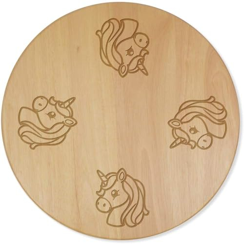 Azeeda 'Unicorn Head' Lazy Susan Rotating Turntable (LA00022698)