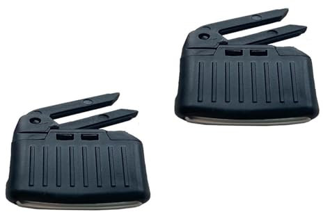Kühlergrill für die vordere Stoßstange Für VW Für Golf 5 6 GTI R32 Für Rabbit Für Jetta A5 MK5 GLI Rücksitz-Klimaanlagengitter-Einstellschieber-Clip-Knopf-Verkleidung(2 Stk.)