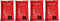 ANNJUC 4 coperte antincendio di emergenza, coperte antincendio, coperte antincendio per cucina, griglia, camino (140 x 140 cm) alta Guality