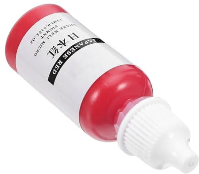 GALPADA Halbpermanentes Hochkonzentriertes Pigment für Lippenlinie und Augenbrauen Rein Pflanzlich Japanisches Rot Einfach Mischbar für Natürliche Farbtöne Professionelles Tattoo Make Up