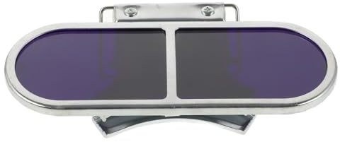 VALICLUD Welding Goggles Clip-on Flip-up Steelmaking Glasses Professional Eye Protection Glasses with Protective for Welding Safety in Industrial Work