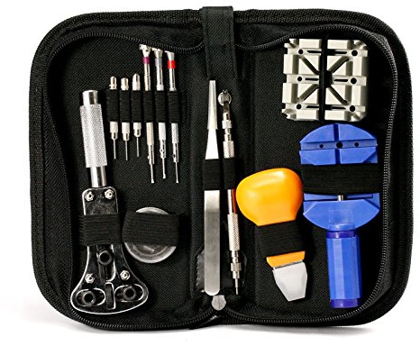 Uhrmacher-Werkzeug-Set, 1220041 professionell, 30-teilig, inklusive Nylon-Tasche ,