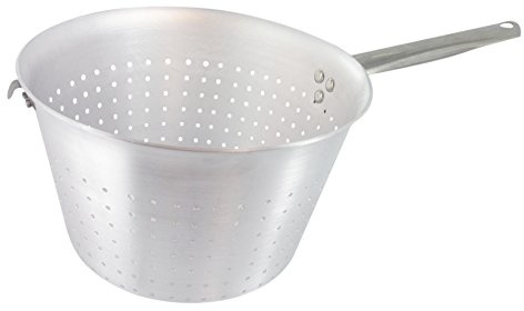 Pentole Agnelli Colapasta e Scaldapasta Conico, Argento, 24 cm