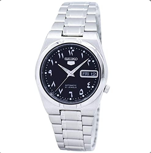 Seiko Analoge Unisex-Armbanduhr aus Edelstahl SNK063J5, Armband, Sport, Edelstahl, Sport, Edelstahl, Sport