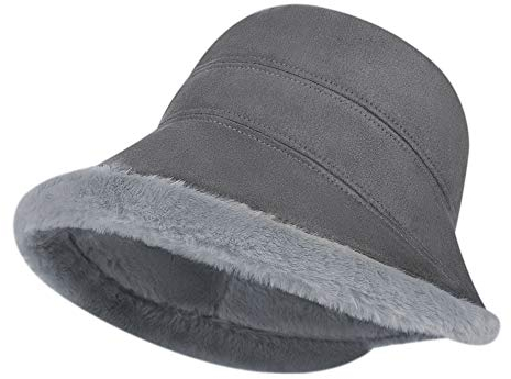 Wintermütze Weich Fischerhut Damen Strickmütze Mädchen Eimerhut Polyester Freizeithut Plüsch Damenhut Komfortabel Topfhut Warm Winterhut Outdoor Fedorahüte Vintage Damenmütze Elegant Schirmmütze