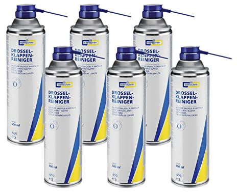 CARTECHNIC 6X Drosselklappenreiniger Vergaser Ansaugsystem AGR Reiniger 500 ml